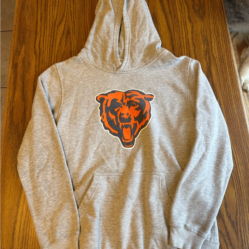 Gray Chicago Bears Hoodie